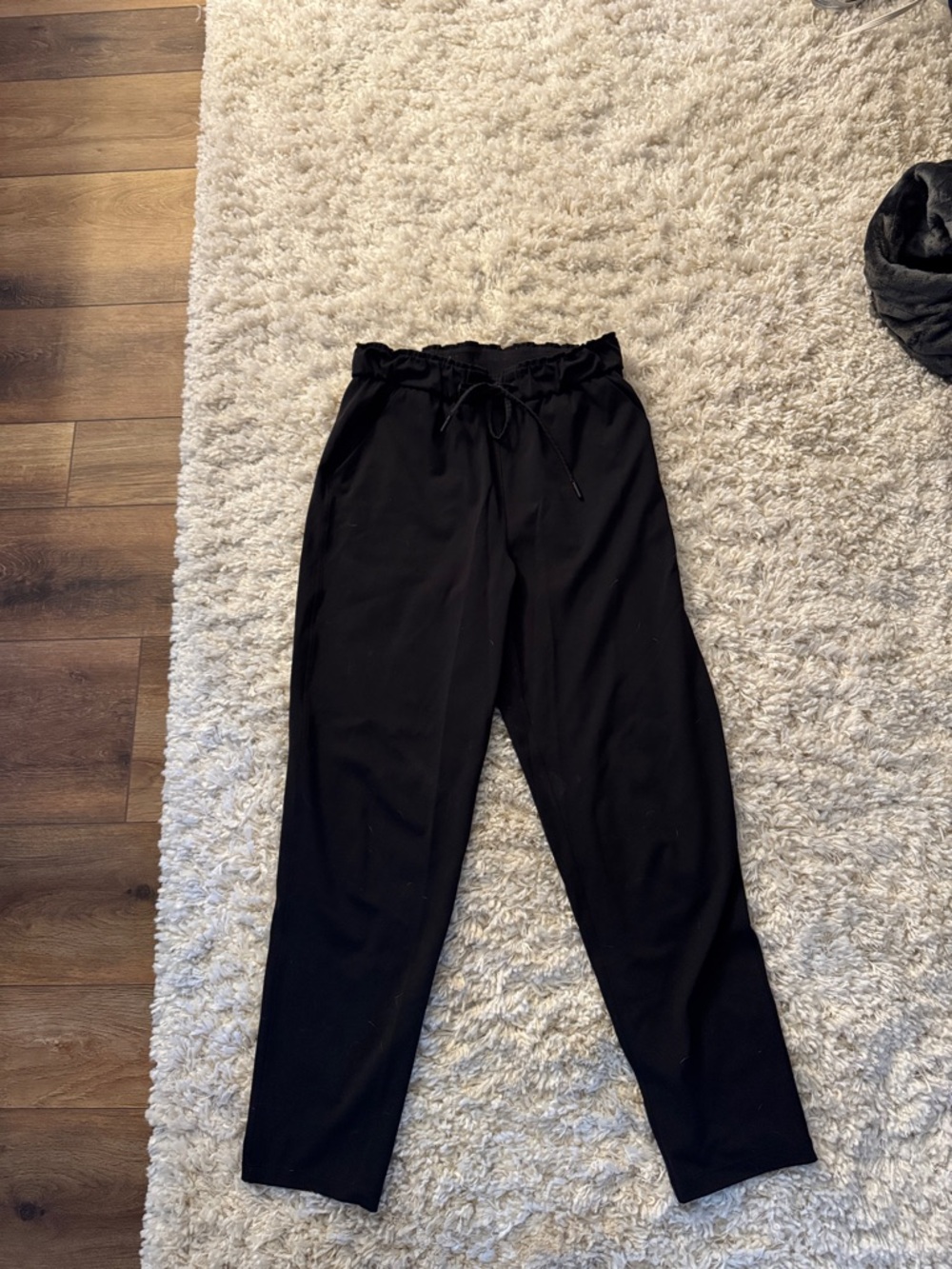 lululemon athletica Black Drawstring Jogger Pants